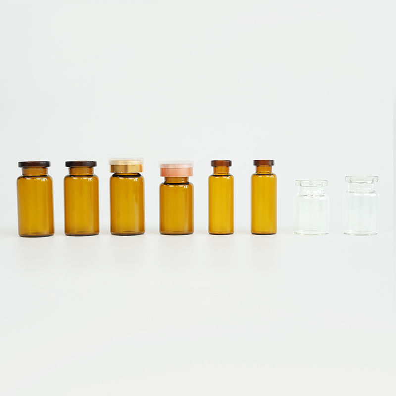 Amber glass vial