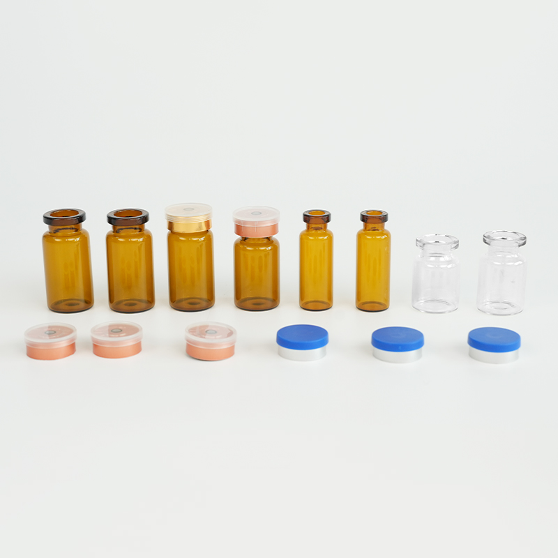 Clear glass vial Clear glass vial