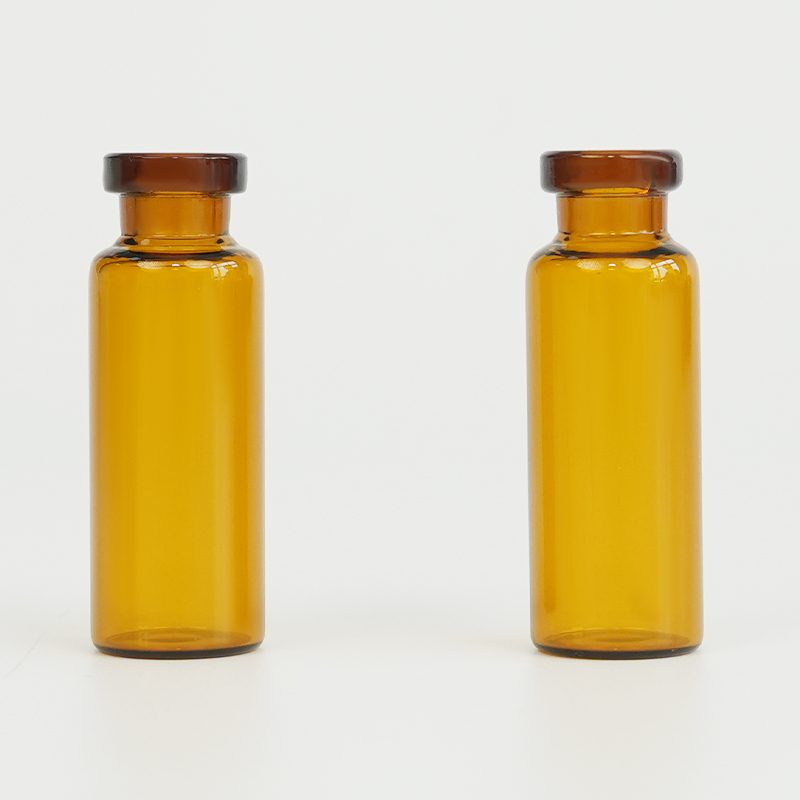 Amber glass vial