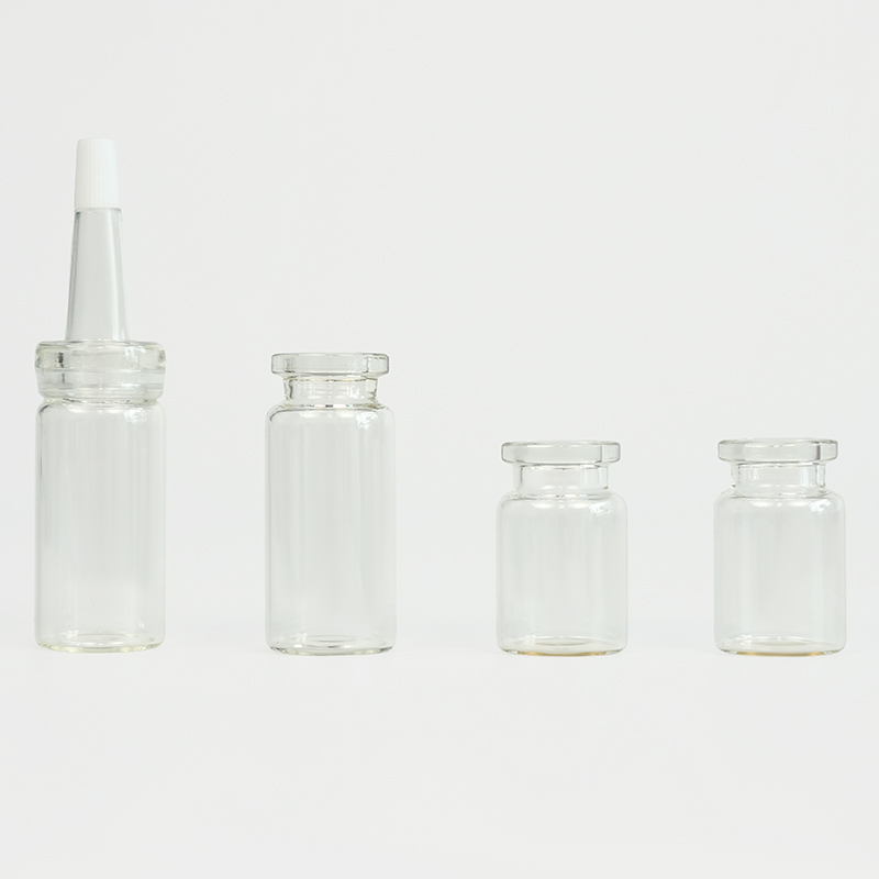 Clear glass vial Clear glass vial