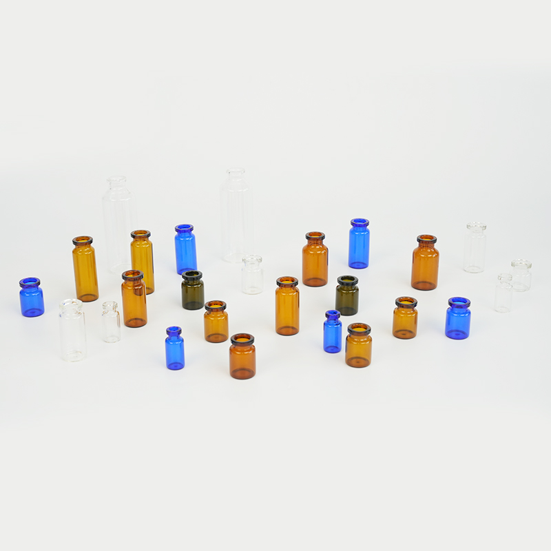 Amber glass vial