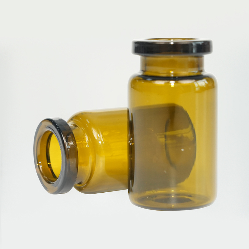 Amber glass vial