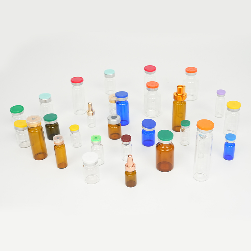 Amber glass vial