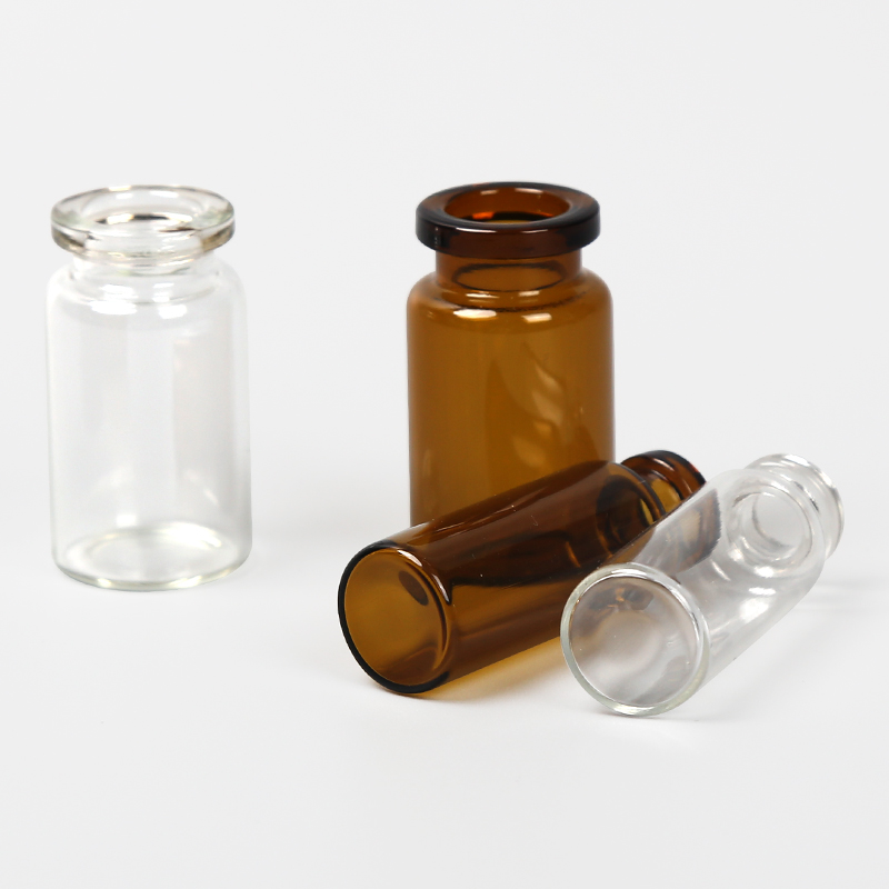 Amber glass vial