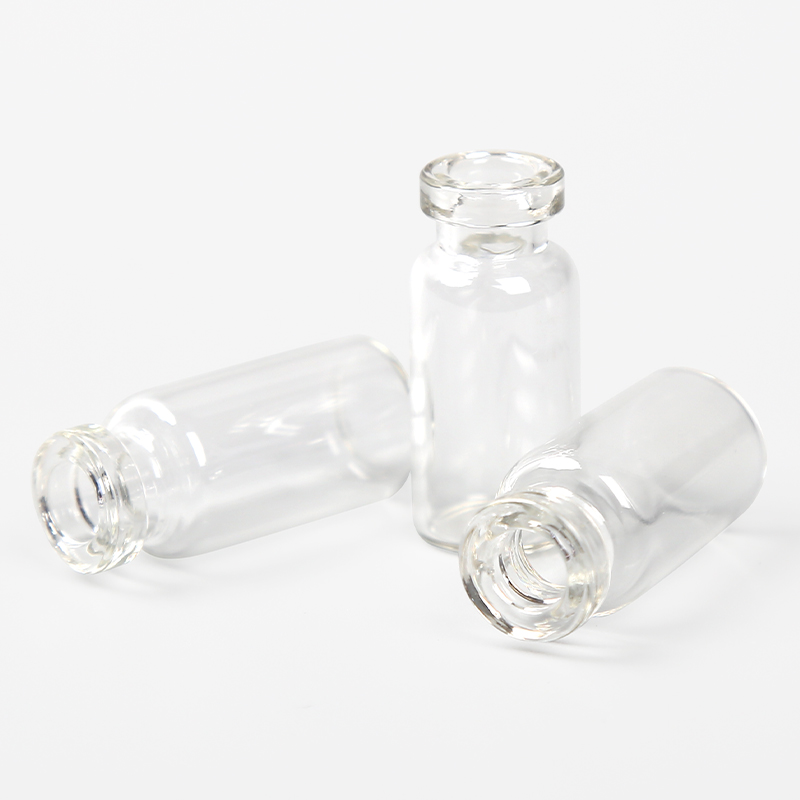 Clear glass vial Clear glass vial
