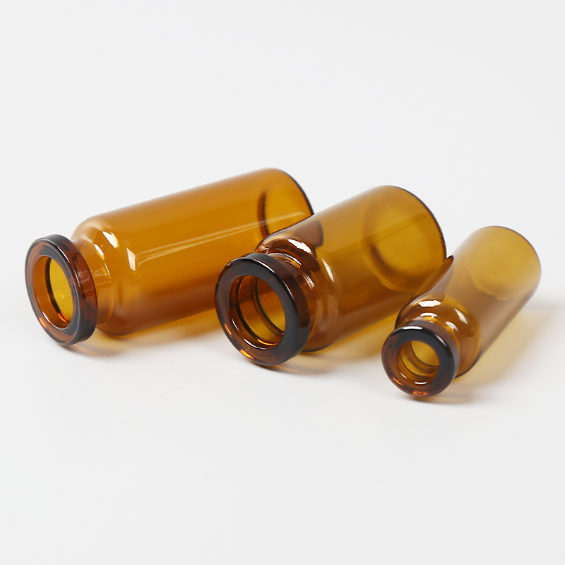 Amber glass vial
