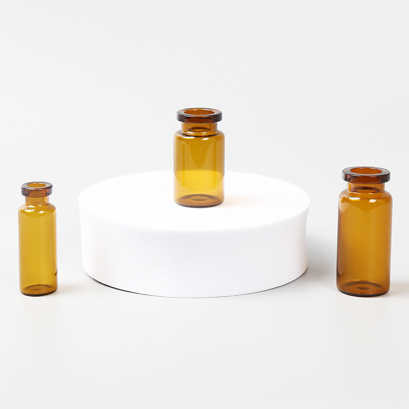 Amber glass vial