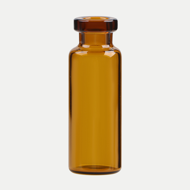 Amber glass vial