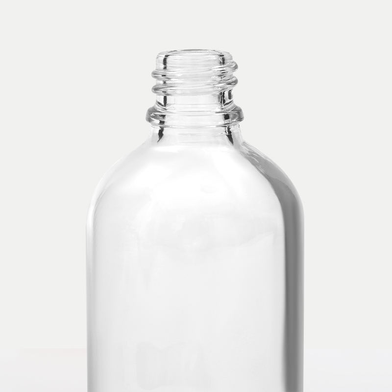 Clear glass essential oil bottle Clear glass essential oil bottle
