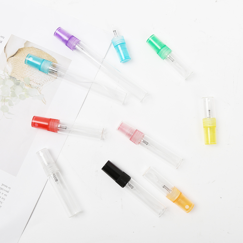 Clear mini glass spray bottles Clear mini glass spray bottles