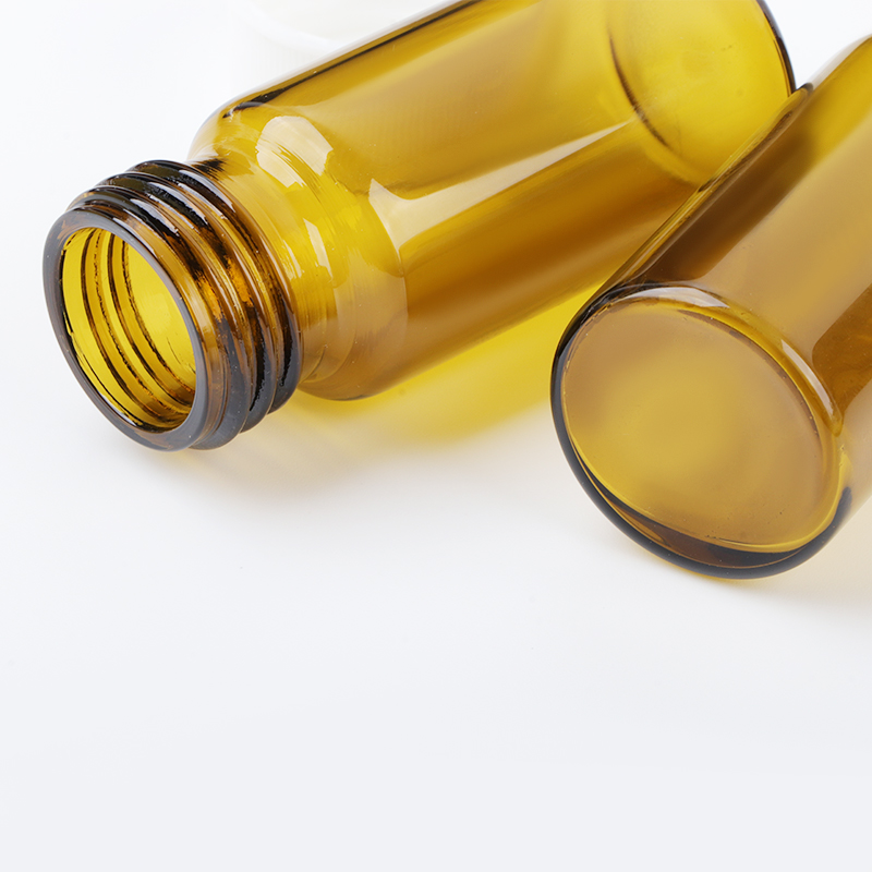 Amber glass tubular vial Amber glass tubular vial